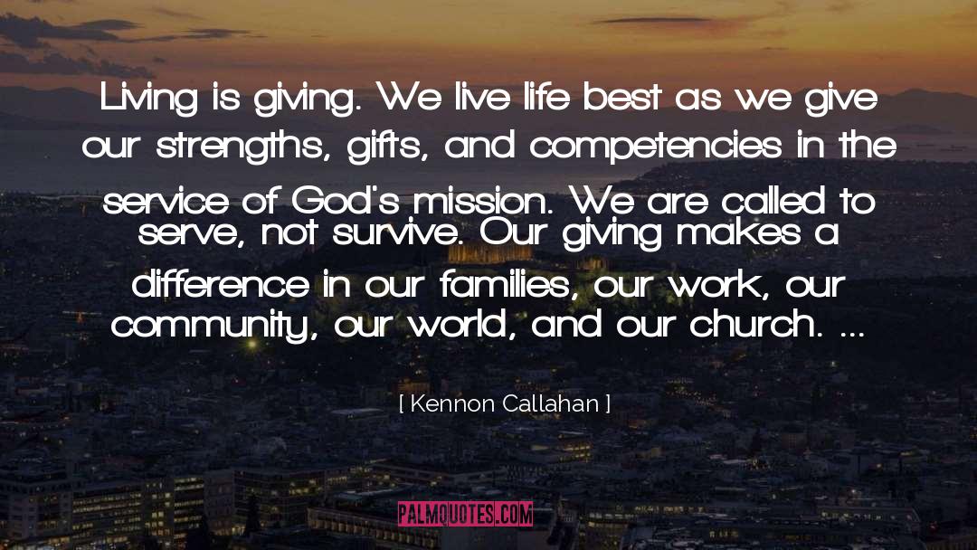 Families And Community quotes by Kennon Callahan