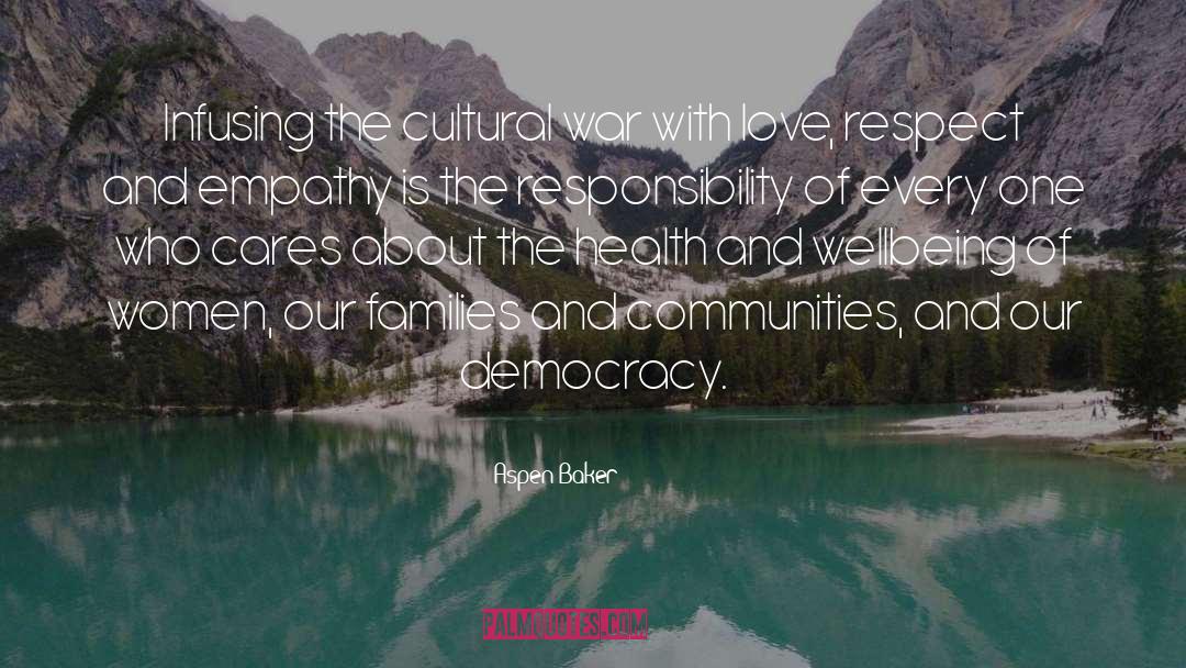 Families And Community quotes by Aspen Baker