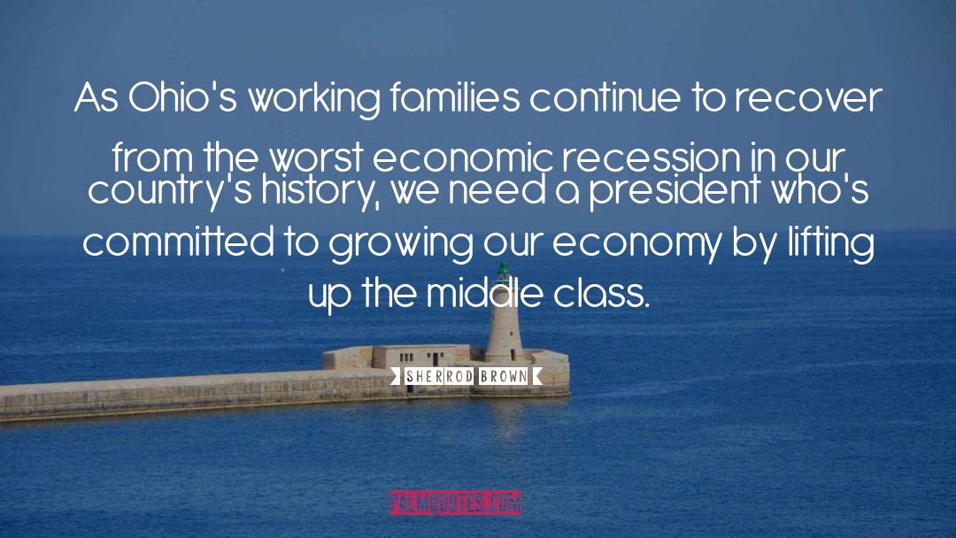 Families quotes by Sherrod Brown