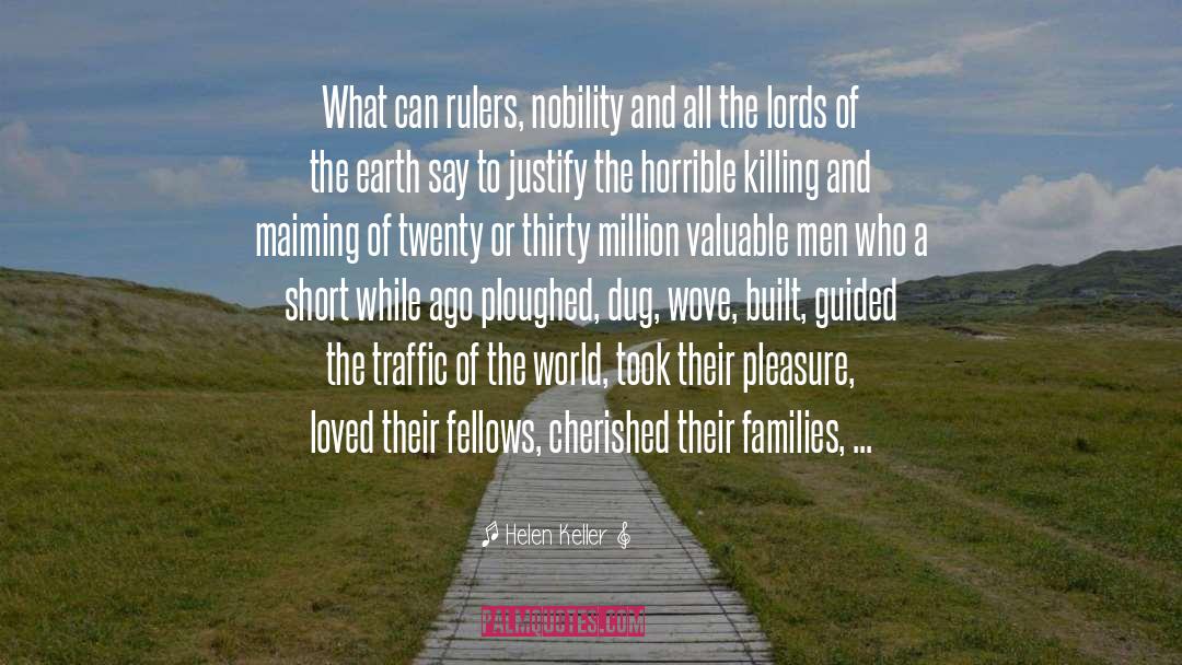 Families Worlds quotes by Helen Keller