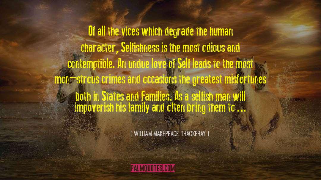 Familly quotes by William Makepeace Thackeray