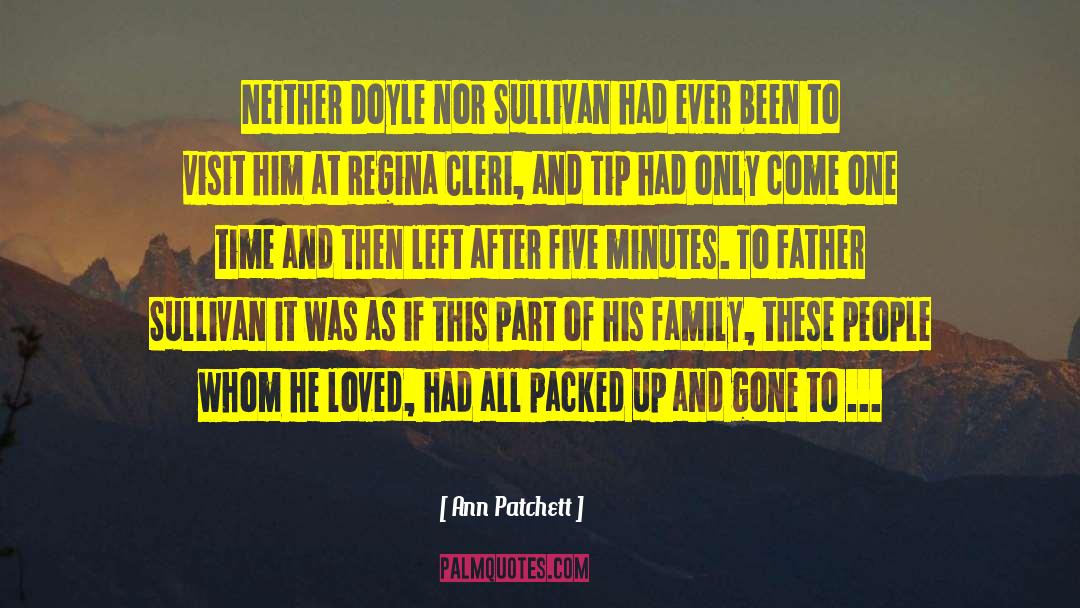 Family Alienation quotes by Ann Patchett