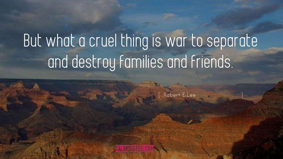 Family And Friends quotes by Robert E.Lee