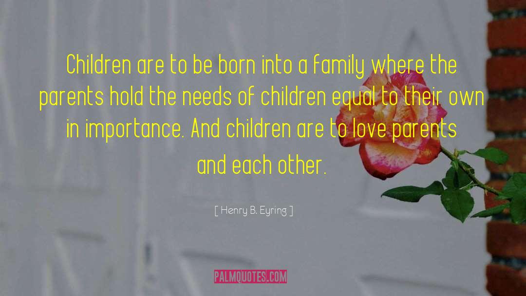 Family And Holidays quotes by Henry B. Eyring