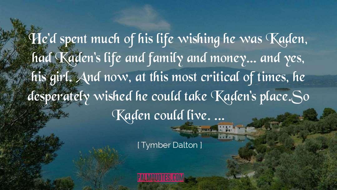 Family And Relationships quotes by Tymber Dalton