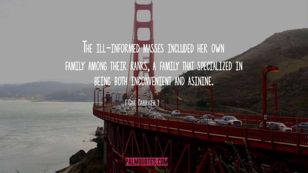 Family Being Your Anchor quotes by Gail Carriger