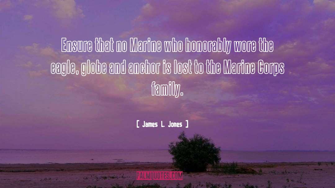 Family Being Your Anchor quotes by James L. Jones