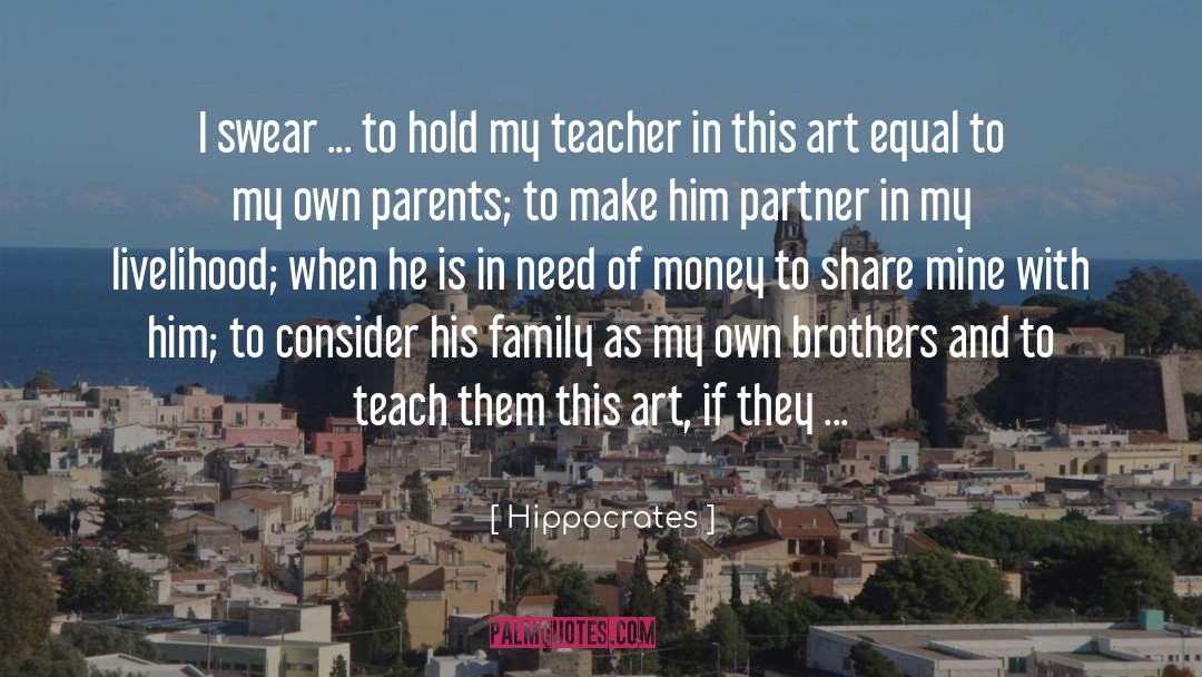 Family Chore quotes by Hippocrates