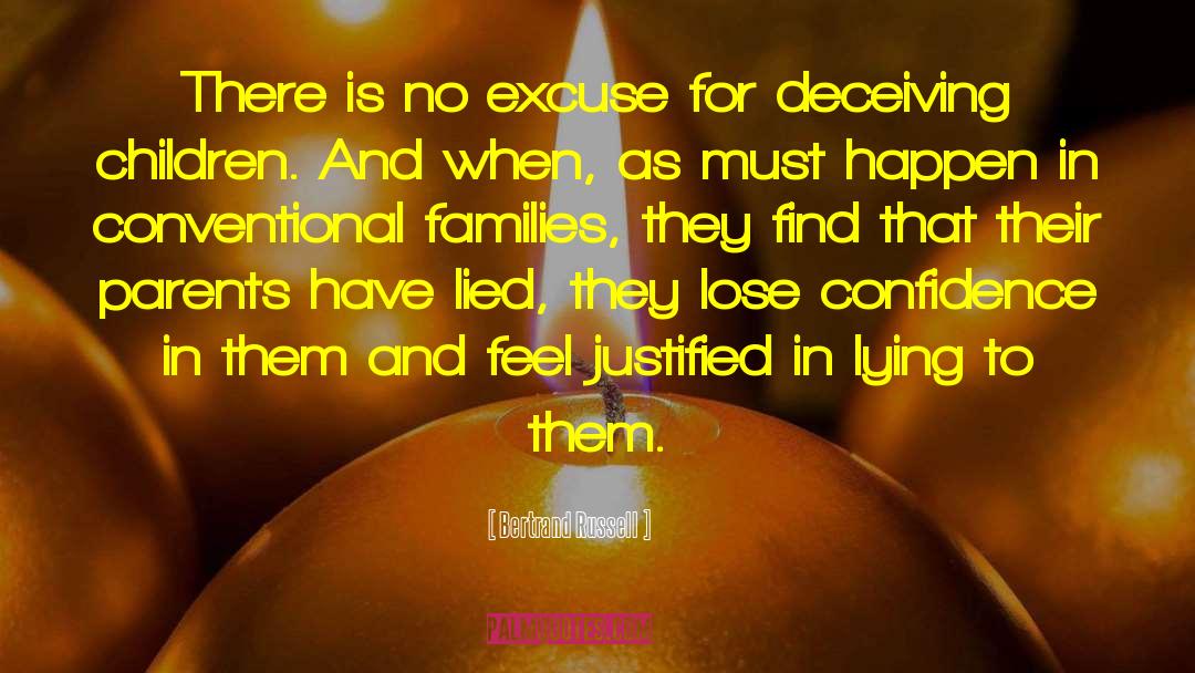 Family Deceiving quotes by Bertrand Russell