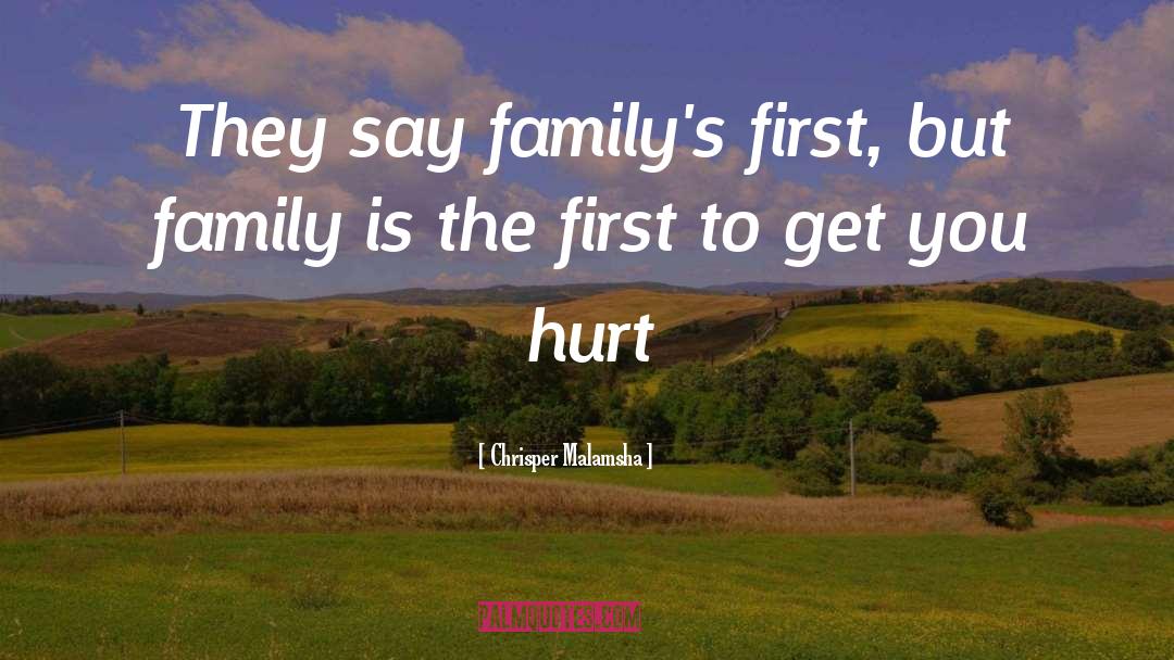 Family Deceiving quotes by Chrisper Malamsha