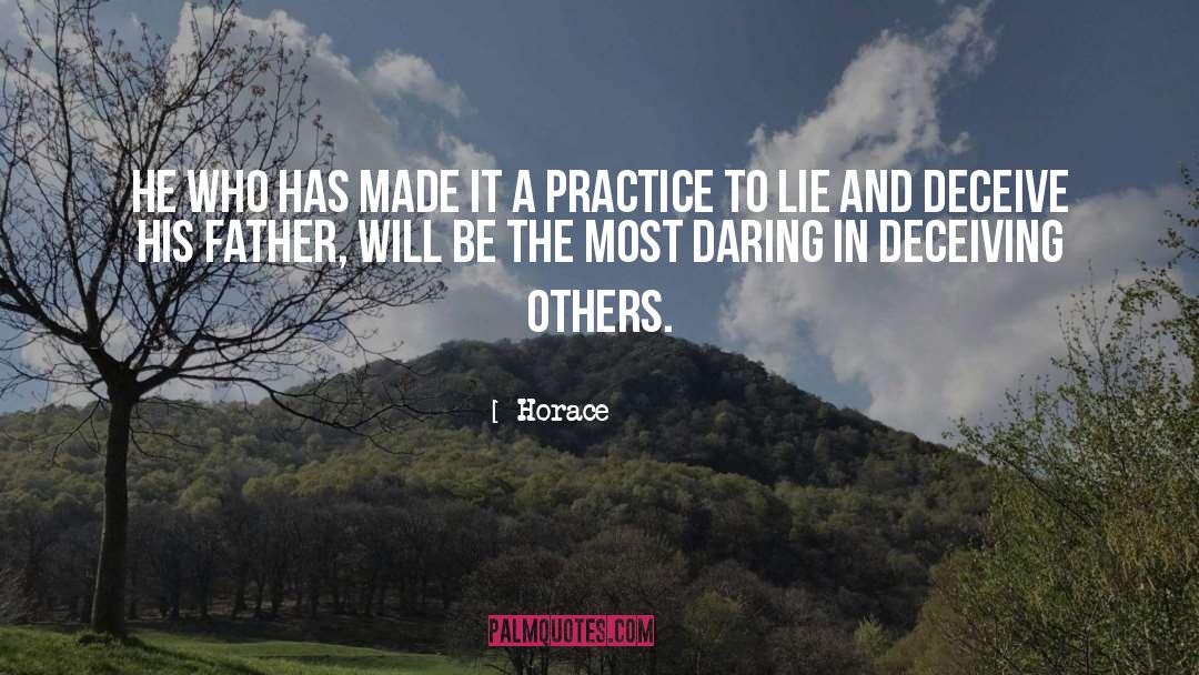 Family Deceiving quotes by Horace
