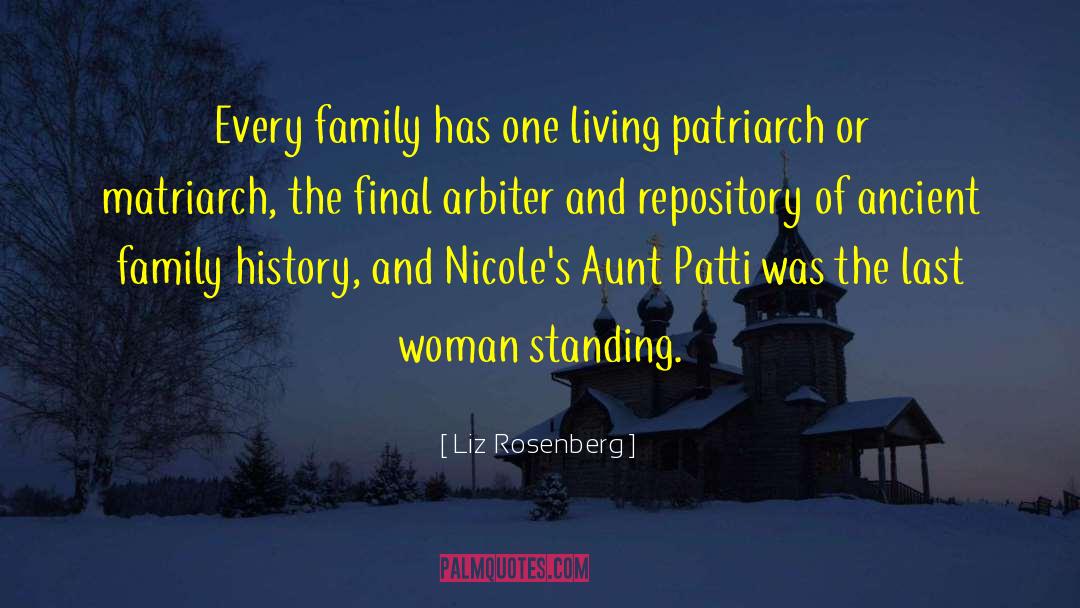 Family Deceiving quotes by Liz Rosenberg