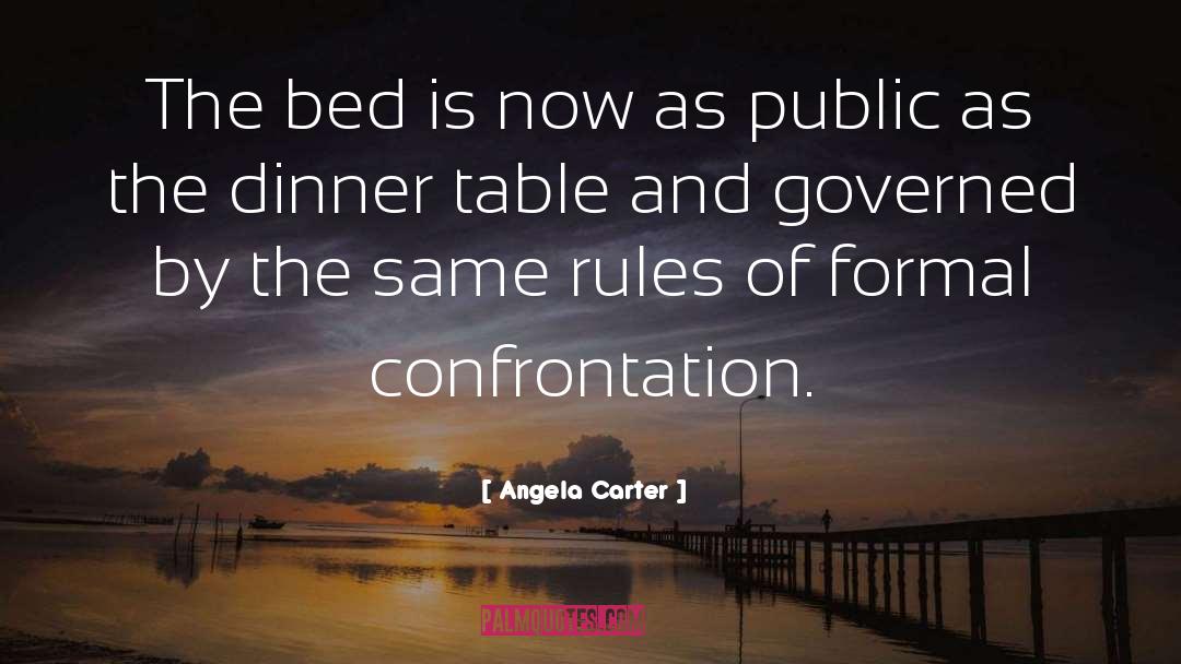 Family Dinner Table quotes by Angela Carter