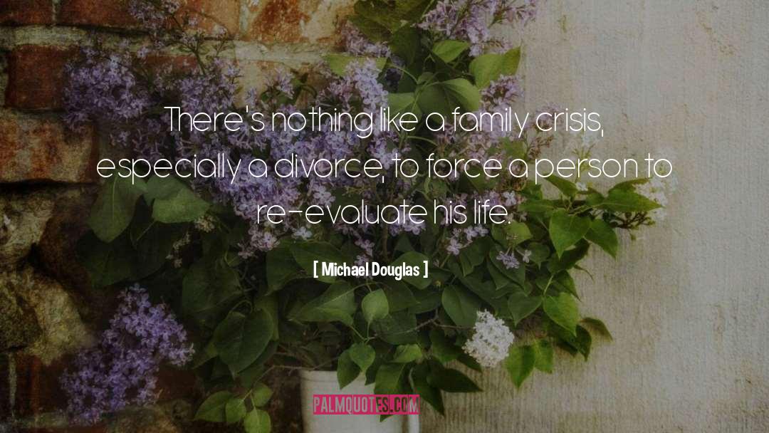 Family Divorce quotes by Michael Douglas