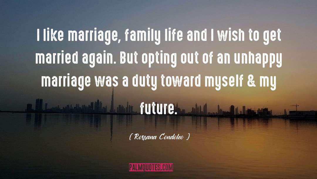 Family Divorce quotes by Rossana Condoleo