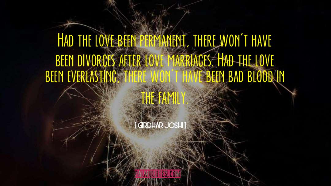 Family Divorce quotes by Girdhar Joshi