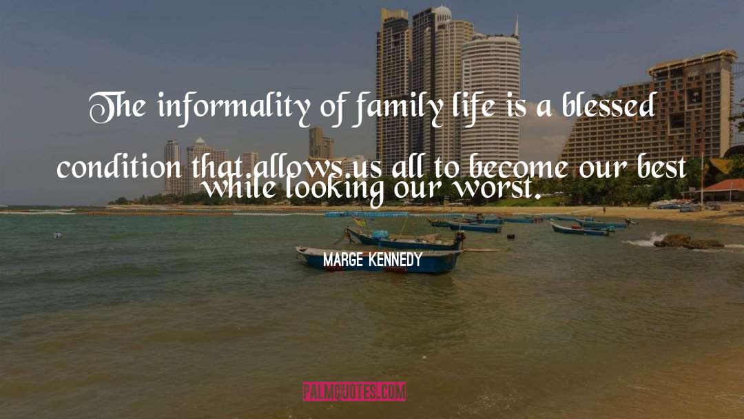 Family Divorce quotes by Marge Kennedy