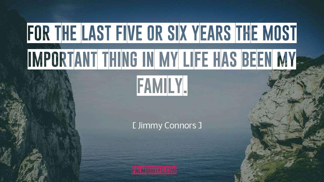 Family Expectations quotes by Jimmy Connors