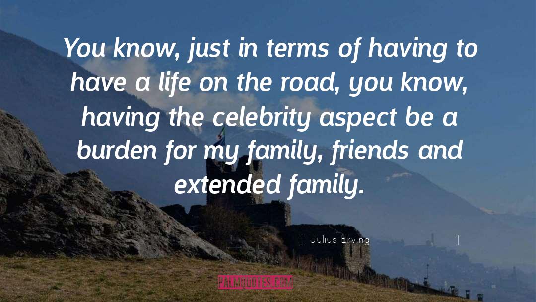 Family Friends quotes by Julius Erving