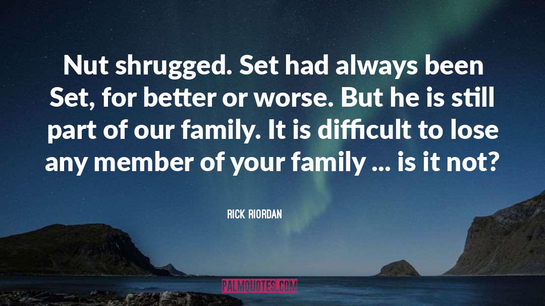 Family Gathering quotes by Rick Riordan