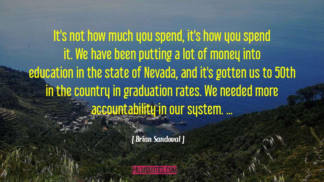 Family Graduation quotes by Brian Sandoval