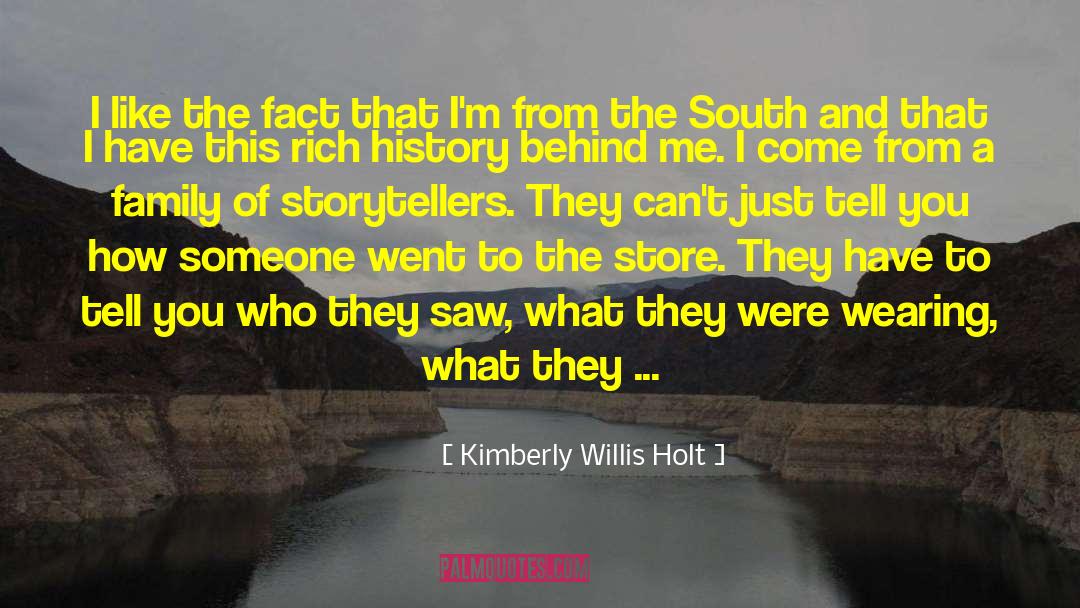 Family History quotes by Kimberly Willis Holt