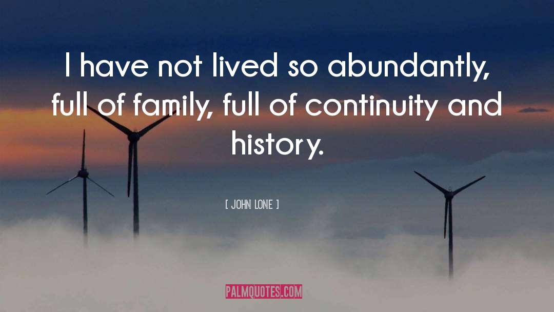 Family History quotes by John Lone