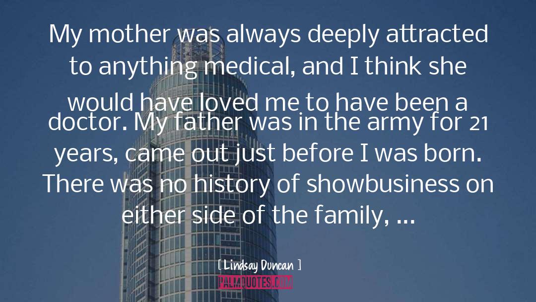 Family History quotes by Lindsay Duncan