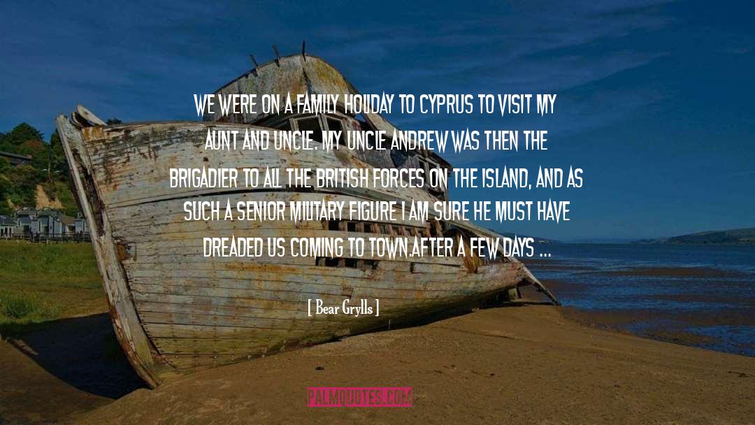 Family Holiday quotes by Bear Grylls