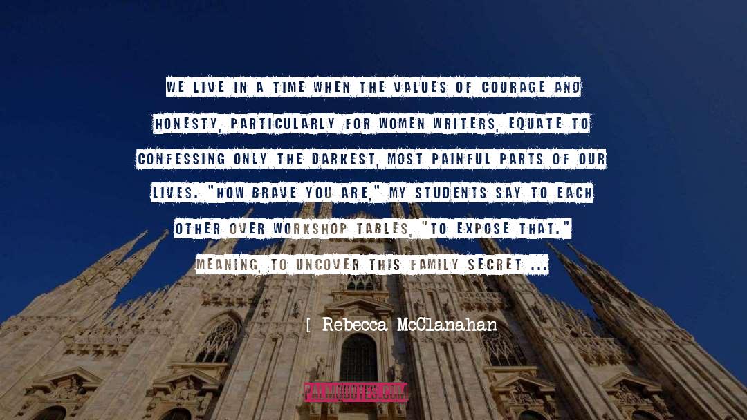 Family Meaning quotes by Rebecca McClanahan