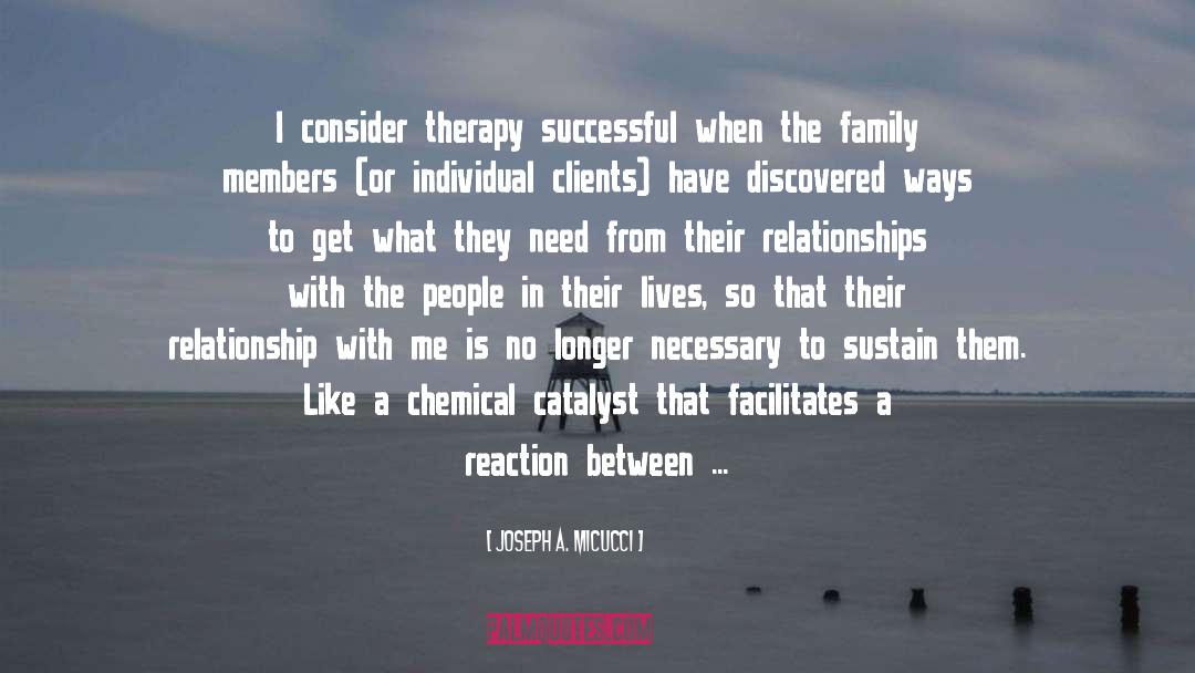 Family Members quotes by Joseph A. Micucci