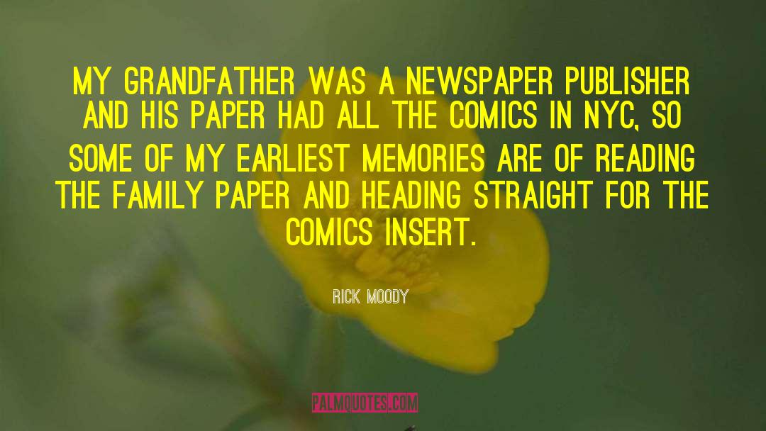 Family Memories quotes by Rick Moody