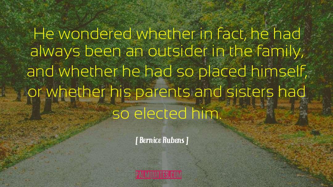 Family Ministry quotes by Bernice Rubens