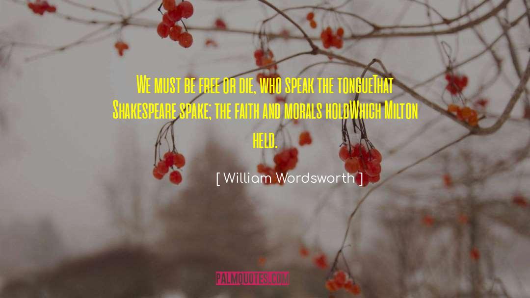 Family Morals quotes by William Wordsworth