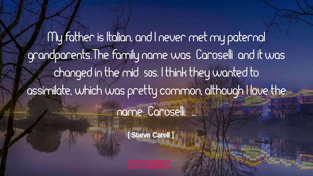 Family Name quotes by Steve Carell