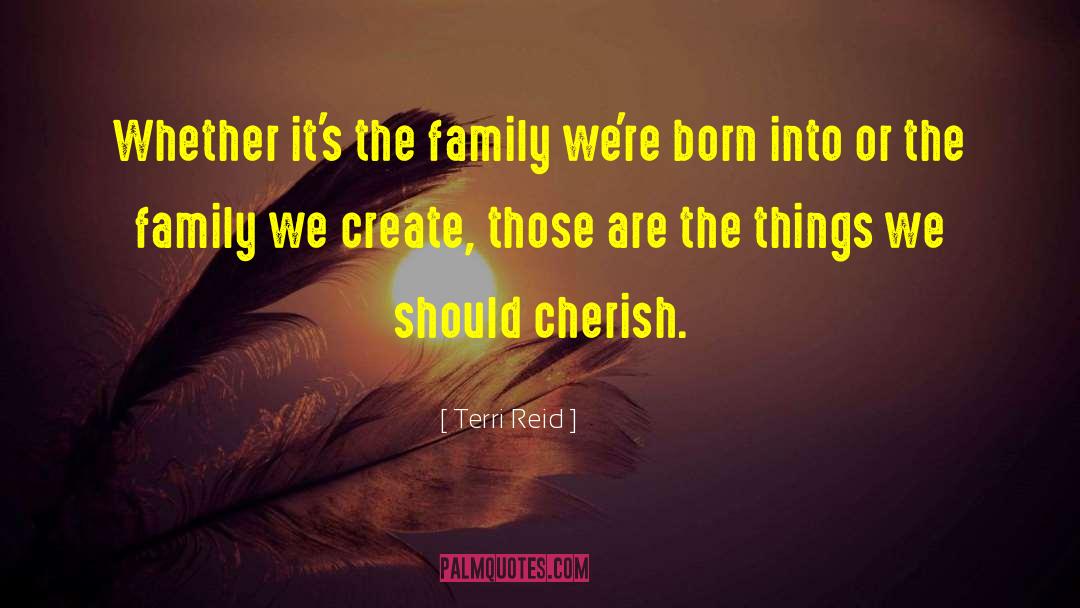Family Patterns quotes by Terri Reid