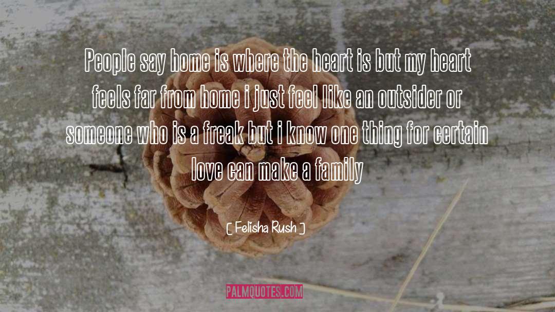 Family Patterns quotes by Felisha Rush