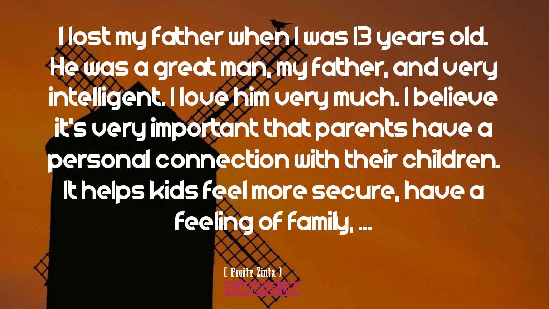 Family Patterns quotes by Preity Zinta