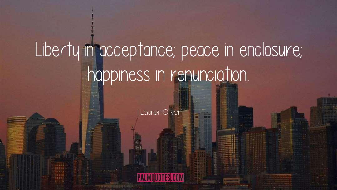 Family Peace quotes by Lauren Oliver