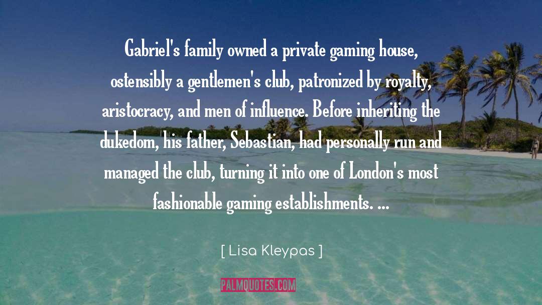 Family Politics quotes by Lisa Kleypas
