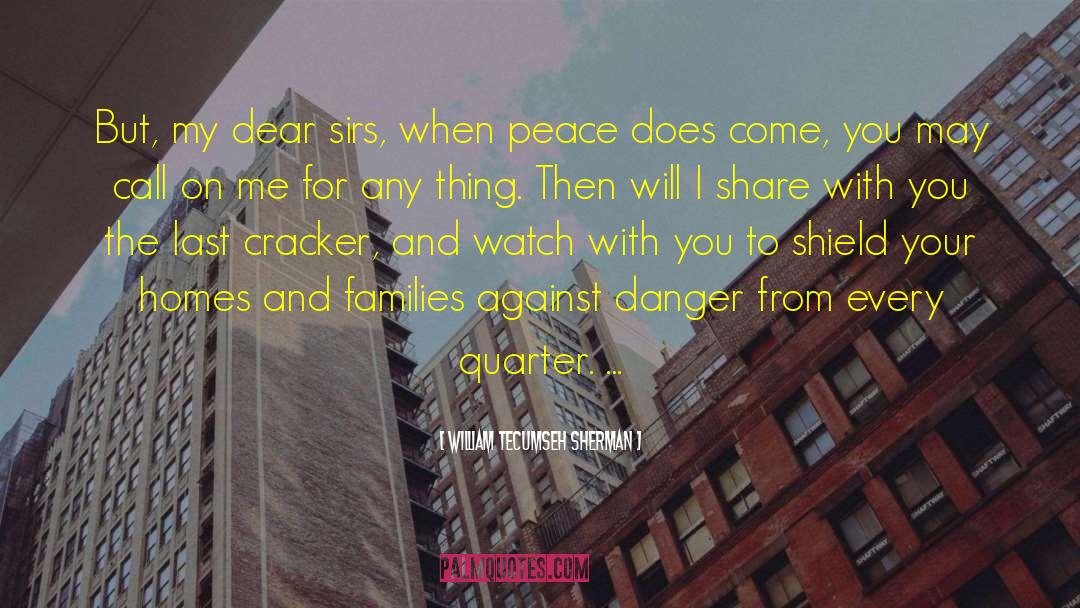 Family Quarrel quotes by William Tecumseh Sherman