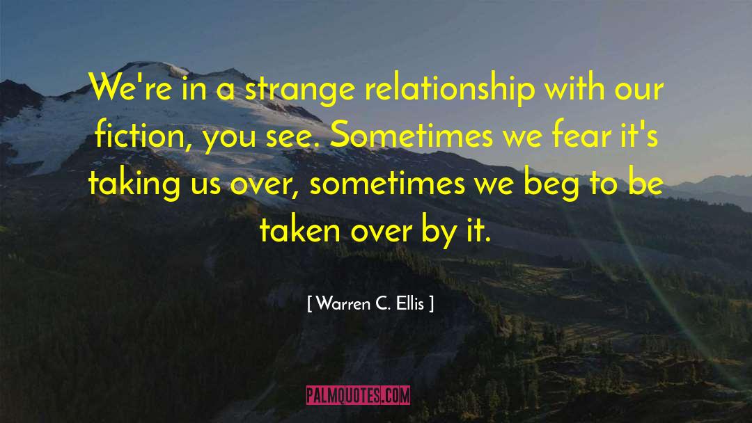 Family Relationship quotes by Warren C. Ellis