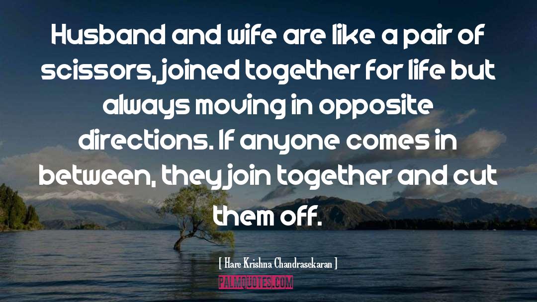 Family Relationships quotes by Hare Krishna Chandrasekaran