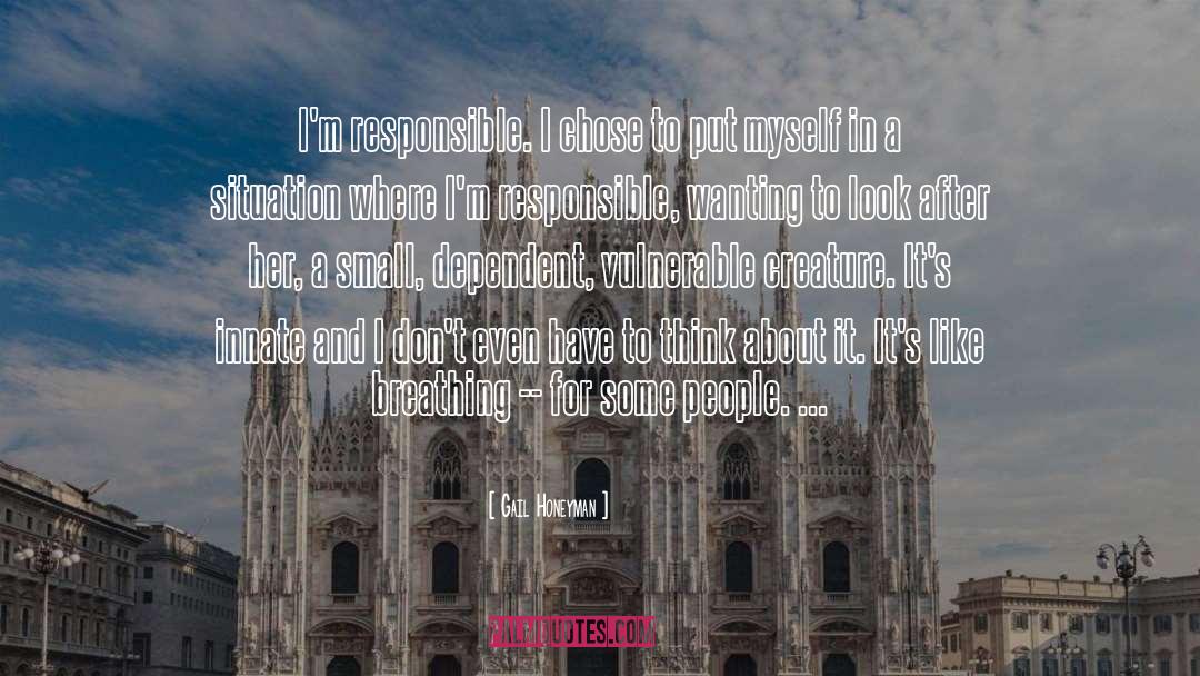 Family Responsibility quotes by Gail Honeyman