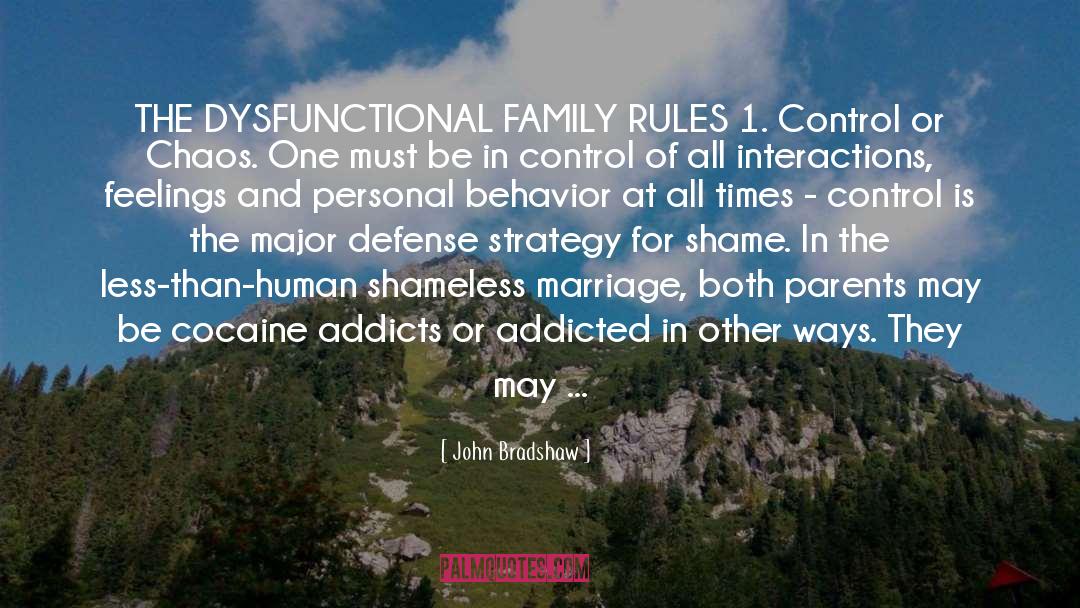 Family Rules quotes by John Bradshaw