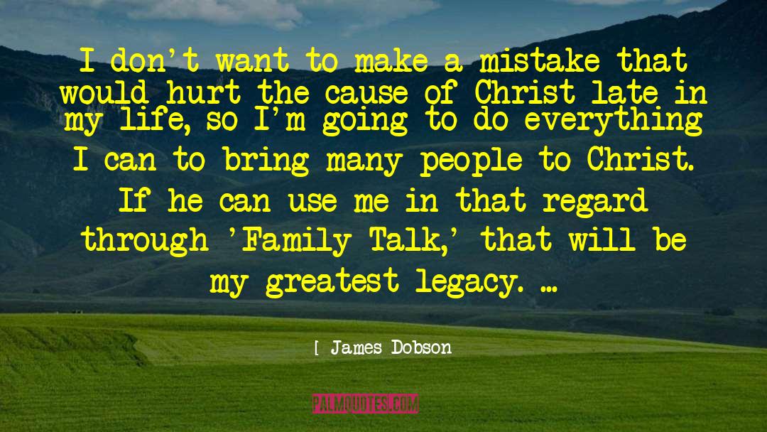 Family Talk quotes by James Dobson
