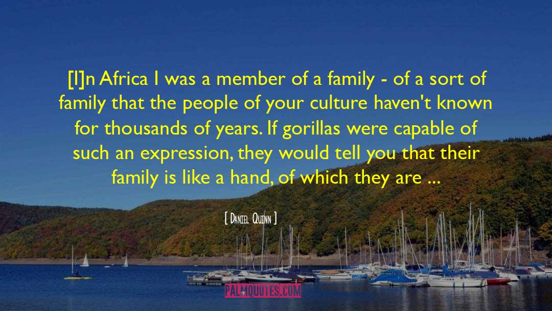 Family Ties quotes by Daniel Quinn