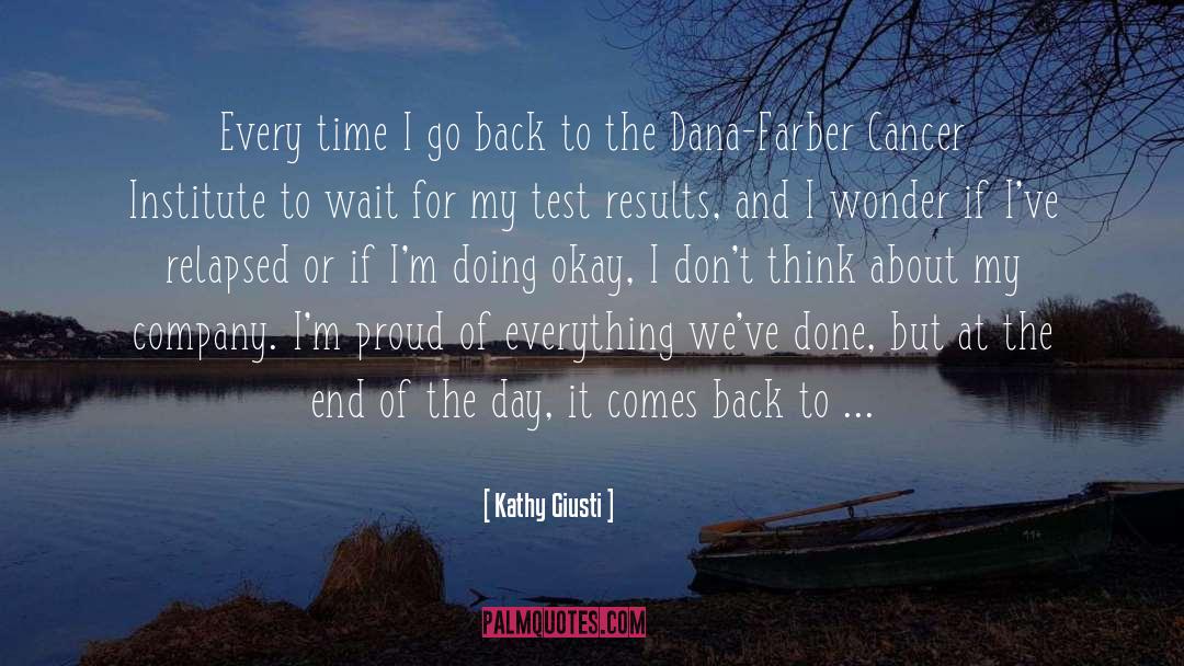 Family Time quotes by Kathy Giusti