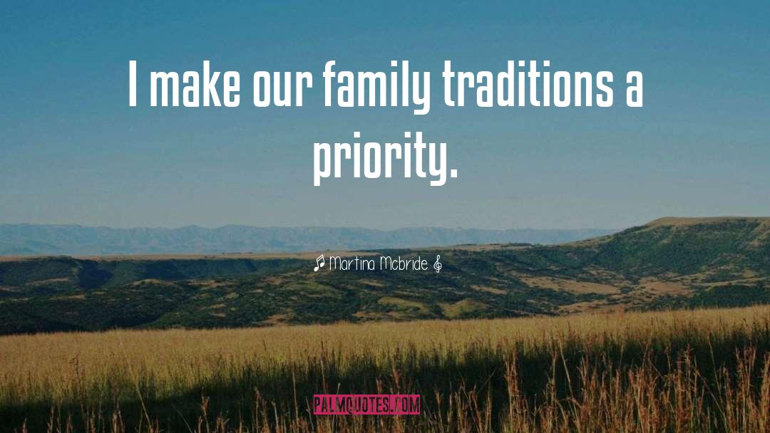 Family Traditions quotes by Martina Mcbride