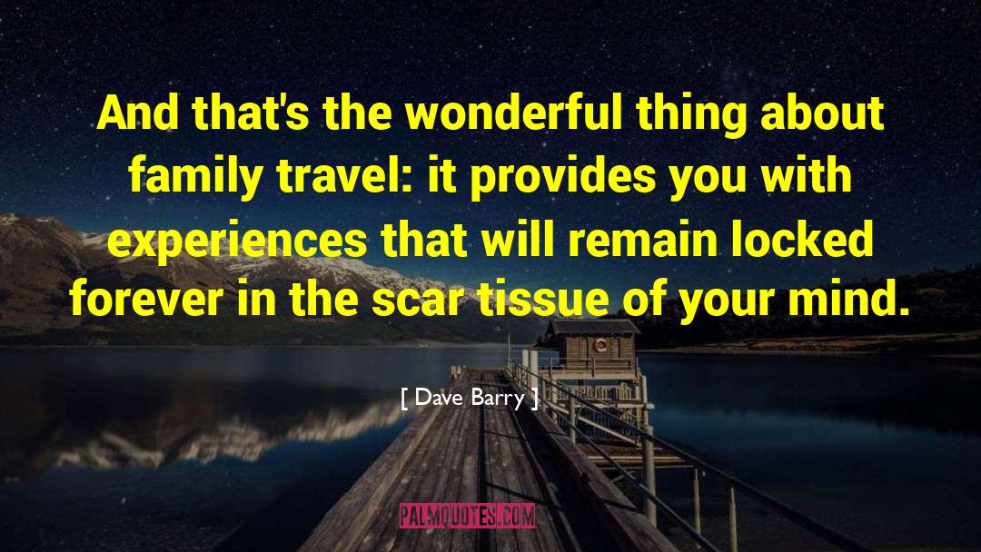 Family Travel quotes by Dave Barry